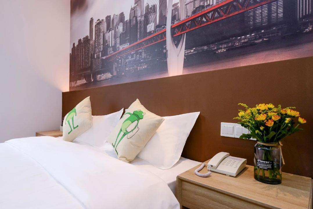 Heye International Youth Hostel Chongqing Exterior foto
